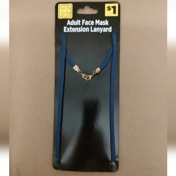 Lot of 6 Adult Face Mask Extension Lanyards 25" Cable Chain Lobster Claw New - Picture 8 of 8